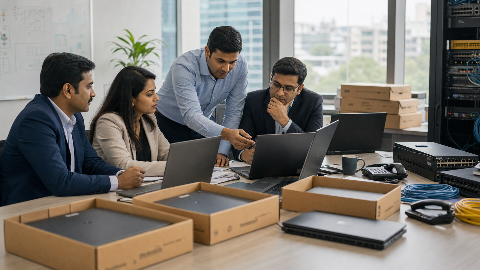 Reliable office IT systems supporting a productive business team